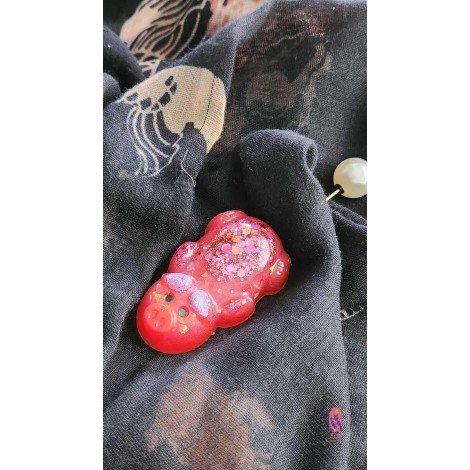 Брошка на игла прасенце