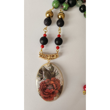 Necklace Rose 1