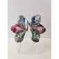 Earrings Half Leaf Silver