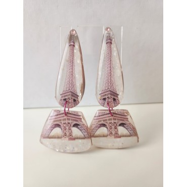 Earrings Eiffel Tower 