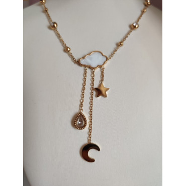 Necklace Cloud Star
