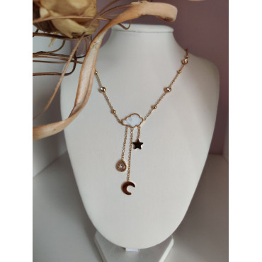 Necklace Cloud Star