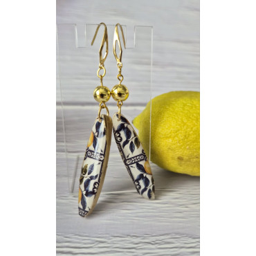Earrings Lemons In Positano