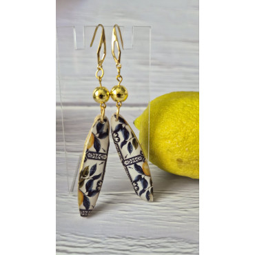 Обеци Лимони в Позитано