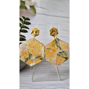 Обеци Лимонени Страсти