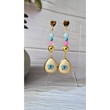 Earrings Eye of Hor