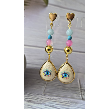 Earrings Eye of Hor