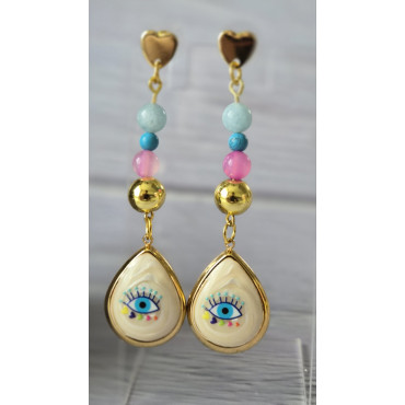 Earrings Eye of Hor