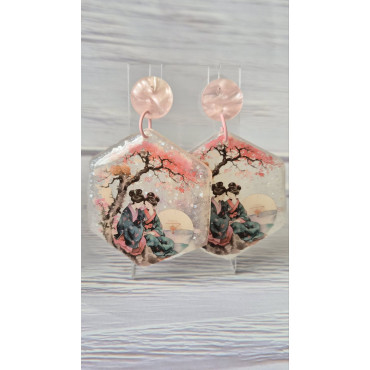 Earrings Japan Sakura 