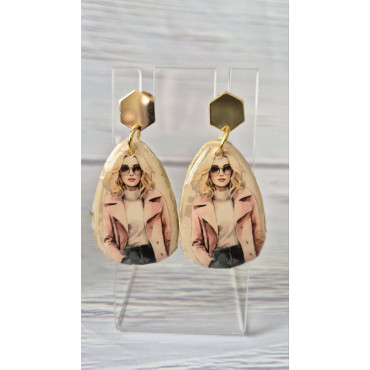 Earrings Blonde 