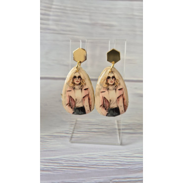 Earrings Blonde 