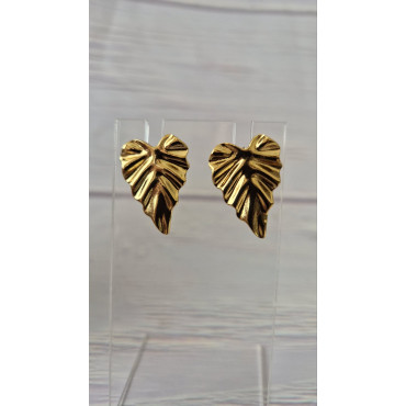 Earrings Leaves 