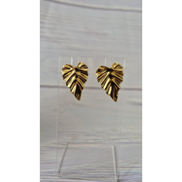 Earrings Leaves 