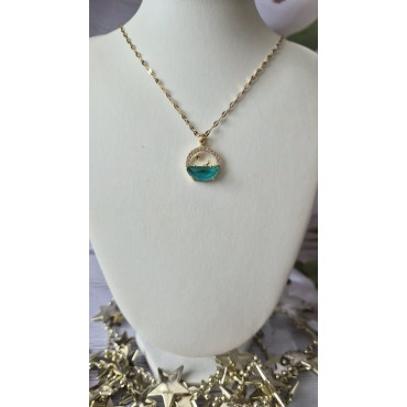 Necklace Blue Sea Shine
