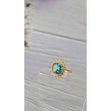 Пръстен Синьо Сияние