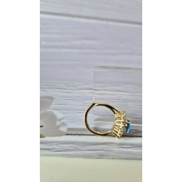 Пръстен Синьо Сияние