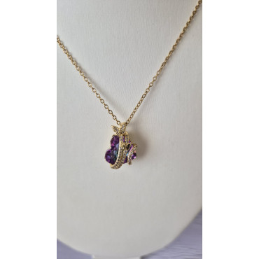 Колие Цветно Сърце