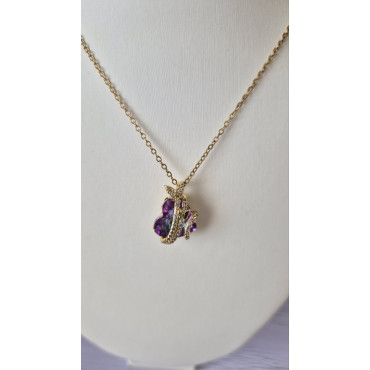 Колие Цветно Сърце