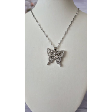 Колие Сребърна Красавица