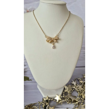 Колие Панделка С Кристал