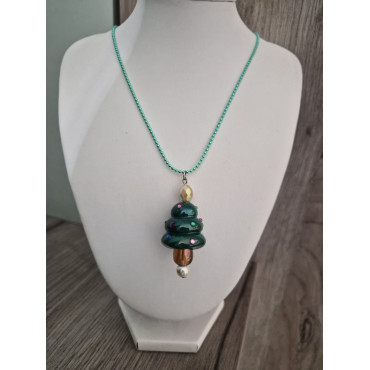 Колие Коледна Елха