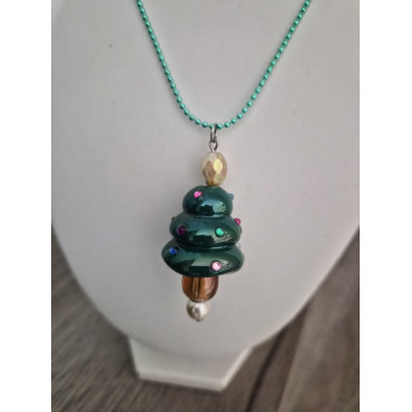 Колие Коледна Елха