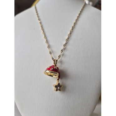 Колие Коледна Шапка