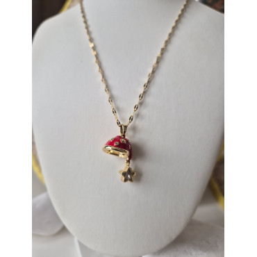 Колие Коледна Шапка