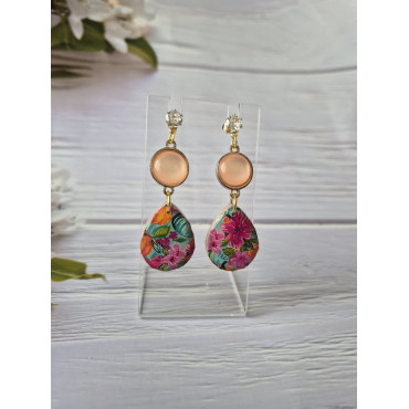 Обеци Розови Тикви