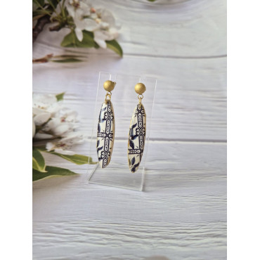 Earrings Porcelain 
