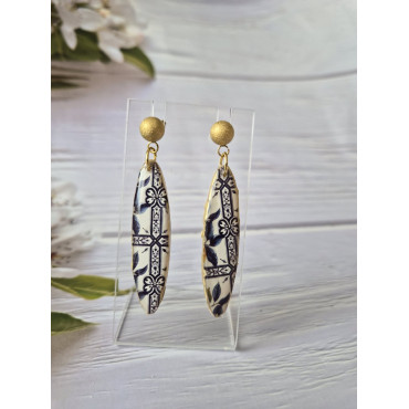 Earrings Porcelain 