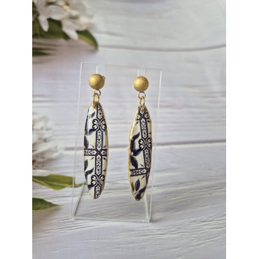 Earrings Porcelain 
