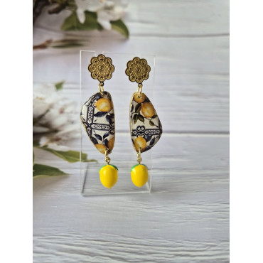 Earrings Positano Lemons
