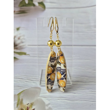 Обеци Лимони в Позитано