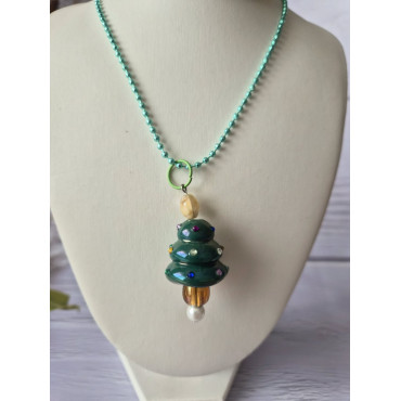 Колие Коледна Елха