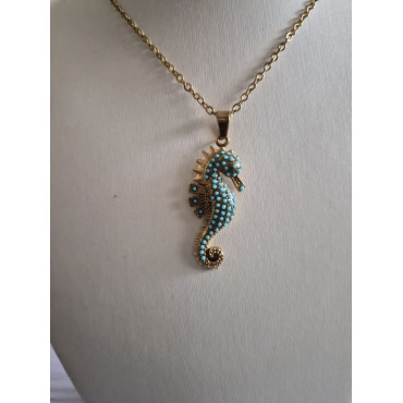 Колие Тюркоазено Морско Конче