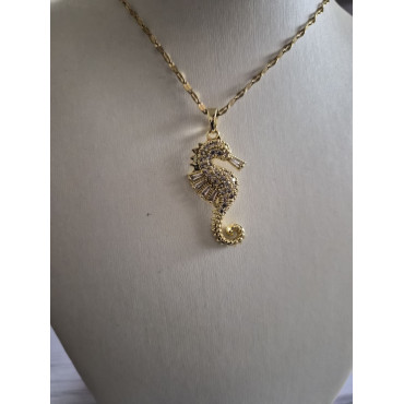 Колие Златно Морско Конче