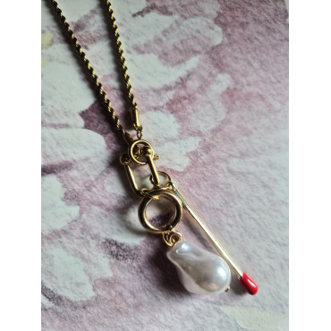 Necklace This Girl is on Fire