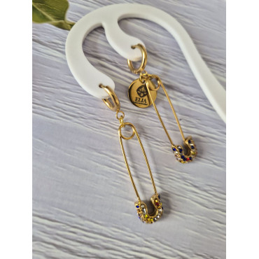 Earrings Hoops Bright