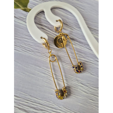 Earrings Hoops Bright