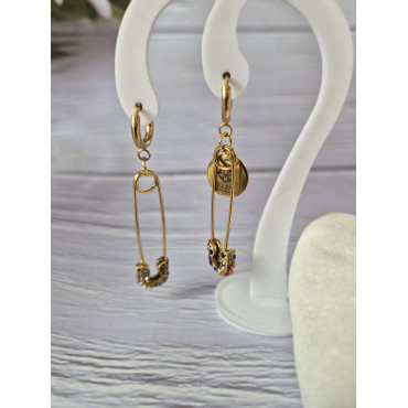 Earrings Hoops Bright