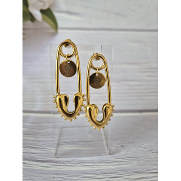 Earrings Safety Pin