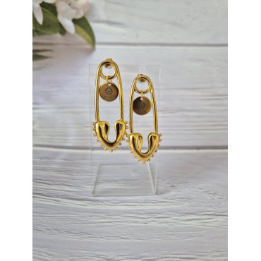 Earrings Safety Pin