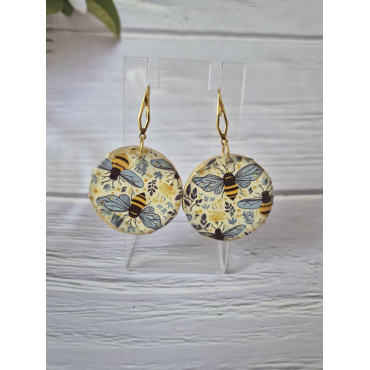 Earrings Bee Hook
