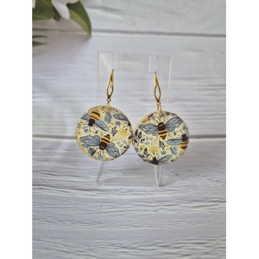 Earrings Bee Hook