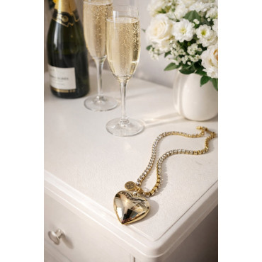 Necklace Tennis Necklace Heart