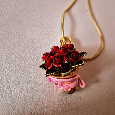 Necklace Bouquet Roses