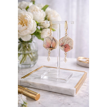 Earrings Fresh Water Pearl