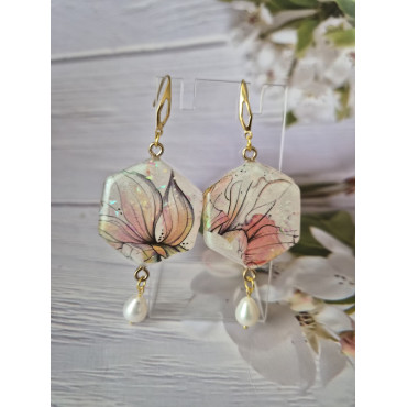 Earrings Fresh Water Pearl