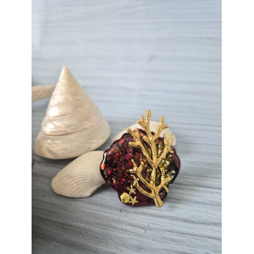 Ring Red Coral